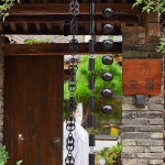 RZCHIC 10FT 로터스 레인 레인캐처 배수용 15컵 조절식 체인 교체 15개가