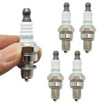 혼다 GX25 35cc 3500 4 스트로크 트리머 브러시 커터 송풍기 잔디 깎는 기계 엔진 부품 용 2-5Pcs 점화 플러그 CMR5H