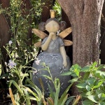 마당 정원 소품 조형물 인테리어 세트 인형 요정 YdF가든엔젤여아높이65cm 26A