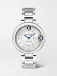 까르띠에 까르띠에 발롱 브루 드 오토매틱 스테인리스 스틸 다이아몬드 시계 W4BB0021SILVER 10163292707376873