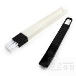차량용 미세틈 청소 브러쉬 PC청소 노트북먼지 차량용먼지떨이 이물질제거 구석청소
