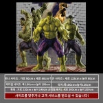 카페 입체 벽장식 술집 벽지 그래피티 대형 화려한 브라운 크다 QT-889