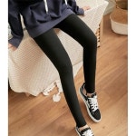 기모 여자 레깅스 고리바지 와이드밴드 무발 레깅스