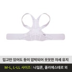 알팍스 알팍스 의사가 만든 자세교정벨트 매쉬소재 M-LL 어깨결림 요통완화 H0752