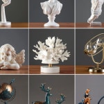 미니 골프 동상 빈티지 스윙 조각상 골퍼 소품