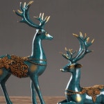 미니 골프 동상 빈티지 스윙 조각상 골퍼 소품