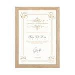 모닝글로리 모닝글로리 9000 심플 우드 액자 a4 인테리어액자 포스터액자 a4프레임 diy액자 사진액자