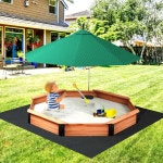 모래놀이 테이블 파라솔 차양막 키즈카페 마당 놀이터 1개 상세페이지 참고 어린이피크닉테이블