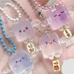 말랑플라-투명 물라스틱 물에 녹는 플라스틱 폴리모프 키링 만들기 미술 재료 놀이 클레이 점토 KC인증