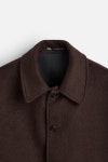 자라 ZARA 자라 플랩오버 칼라 박시핏 텍스처 재킷 점퍼