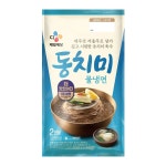 CJ 동치미물냉면 4인분 1816g 간편식사 한끼뚝딱 자취생 캠핑 간편식 1세트