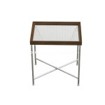 강화유리테이블 원룸 원목 유리 테이블 좌식 사각