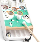 가족용 유아 펭귄 포켓볼 놀이 장난감 보드게임 재미있는 가족게임