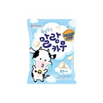 롯데 롯데 어린이 간식 말랑카우 밀크 158g 사무실 탕비실 회사 어린이집 유치원