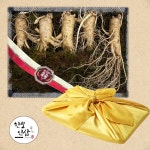 풍기인삼 선물세트 6년근 특대사이즈 4-6뿌리 750g 고급 바구니 보자기 포장 한보인삼사 10세트