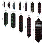LED LED 주유소용 디지털 번호 보드 전자 연료 디젤 표지판 야외 7 개 세그먼트 24