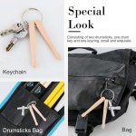 이스트락 미니 드럼스틱 드럼 키 체인 타악기 도구