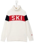 퍼펙트 모먼트 키즈 스키 프린트 롤 넥 점퍼 SNOW K60000331707