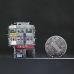 Piececool 3D 금속 퍼즐 뉴 타운 빌리지 모델 빌딩 키트 클래식 블록 성인용 DIY 장난감 세트당 11 개