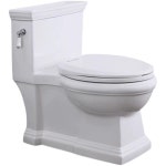 레트로 클래식 양변기 화장실 변기 좌변기 흡입식