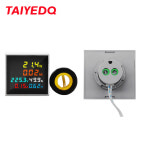 Din-Rail 다기능 디지털 계량기 AC 전압계 전류계 LCD 디스플레이 전압 KWH 전력 에너지 6 in D48-2058 50-300V