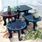 자개공예 나전칠기 만들기 키트 한국기념품 DIY 자개 전통 찻상 세트