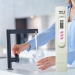 다기능 수질 테스트 펜 배터리 구동 방수 테스터 식수 3 키 정확도
