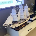 대형 범선 모형 인테리어 범선모형 LED