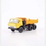 다이캐스트 러시아 덤프 트럭 합금 자동차 모델 소장용 시뮬레이션 장식 선물 장난감 1 43 체 1l KAMAZ-E5510