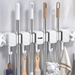 무타공 다용도 청소도구걸이 욕실걸이 주방용품걸이