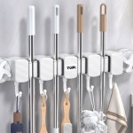 무타공 다용도 청소도구걸이 욕실걸이 주방용품걸이