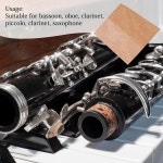 러버뮤직 우드 컬러 색소폰 코크 시트 교체용 목관 악기 부품 액세서리 두께 1