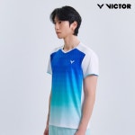 빅터 빅터 VICTOR V-Gradient Active Tee 반팔 티셔츠 남성용 배드민턴 탁구 스쿼시 스포츠웨어 25AGW005M