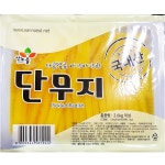 국내산 김밥단무지 1 2600g 노란 맛 닥꽝 업소용