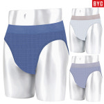 BYC BYC BYC 남자 에어로쿨 삼각 팬티 3매입 I022