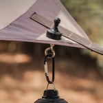 캠핑 자석 카라비너 고리 랜턴 램프 조명 걸이 거치대 마그네틱 LED 라이트 식기 건조망