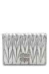 미우미우 MIU MIU nappa leather card holder 5MC103AFPP