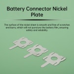 18650 리튬 배터리 니켈 시트 다각형 스폿 용접기 연결 30 개