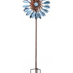 대형 바람개비 정원 꾸미기 화단 타입 철제 무지개