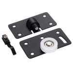 옷장 휠 러너 하드웨어 롤러 키트 도어 캐비닛 나일론 풀리 슬라이딩 행잉