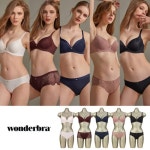 원더브라 한정사이즈 Wonderbra 원더브라 더 뉴 퍼펙트 라인 볼륨 브라팬티 10종
