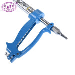 블루 가축 소분 원예용 피더 벌통 개미산 방제 조절 피펫 약처리 연속주사기 메탈릭 샷건 포트포함 1세트