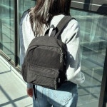 계절감있는 캐주얼한 스타일 백팩 코듀로이