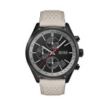 BOSS 휴고보스 크로노그래프 가죽 남성시계 1513562