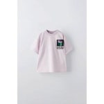 ZARA 자라 키즈 스케이트 패치 티셔츠 반팔티 5643 674 612 128686