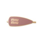 MIU MIU 에나멜 메탈 헤어핀 - 오키드 5IF1472F6TF0615 271550