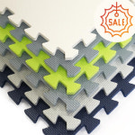 웁스 반려동물 퍼즐매트 10P 충격흡수 미끄럼방지