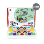 에드토이 펀교통놀이 fun 스토리텔링 홈스쿨링 학습 교구 원목 자석블럭