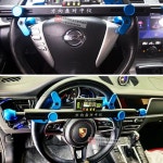 핸들 수 계 고정밀 정렬 얼라인먼트 자동차 조정 바퀴 보조 스티어링휠 레벨