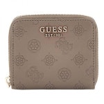 게스 GUESS 거티 SLG 지갑 다크 타우프 주변 작은 지퍼 월렛 350212